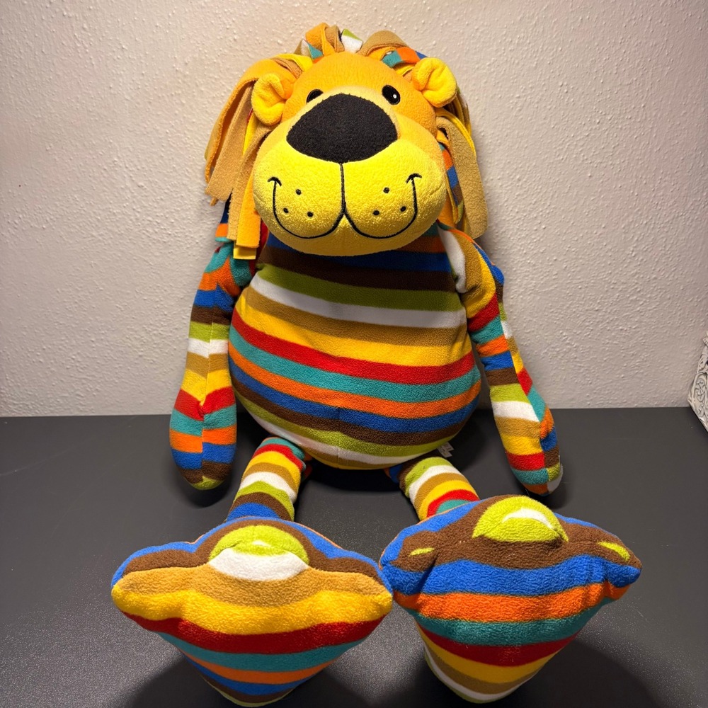 Melissa & Doug Beeposh Elvis Lion Unisex Large Multi Excellent Vintage Plush